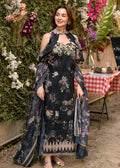 Hania Printed Linen Unstiched 3pc