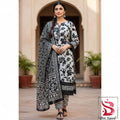 Bin Saeed Printed Linen Unstiched 3pc