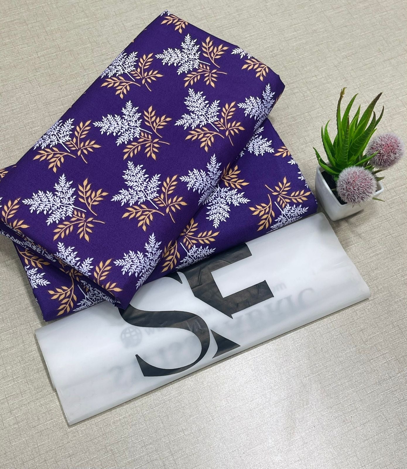 Polo Cotton All OVER Printed 2pc