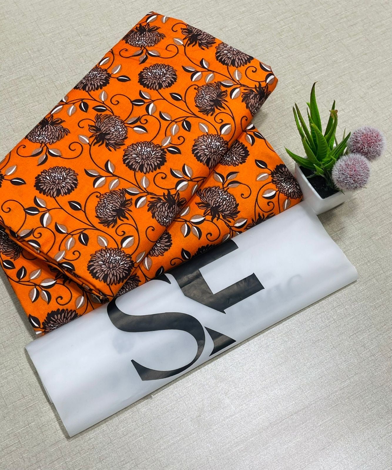 Polo Cotton All OVER Printed 2pc