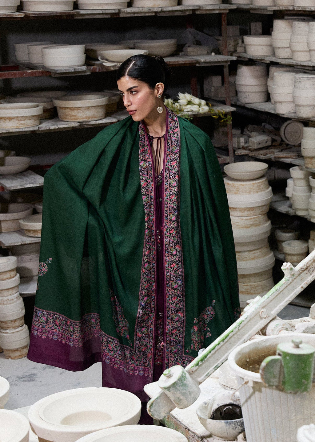 HUSSAIN REHAR-EMBROIDERED LAWN 3pc(SL-1230)