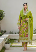 Iznik Linen Printed Unstiched 3pc