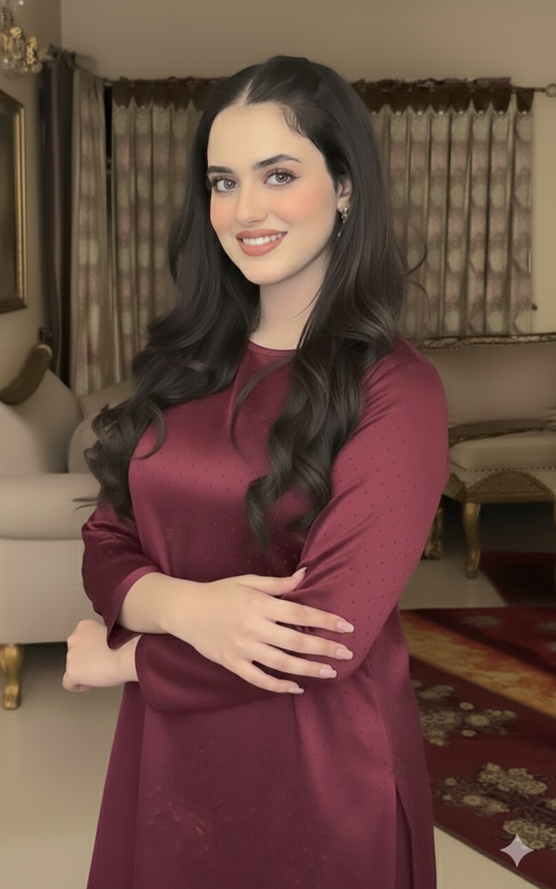 Luxury Sheesha Silk unstiched 2pc (Mehroon) SL-1967