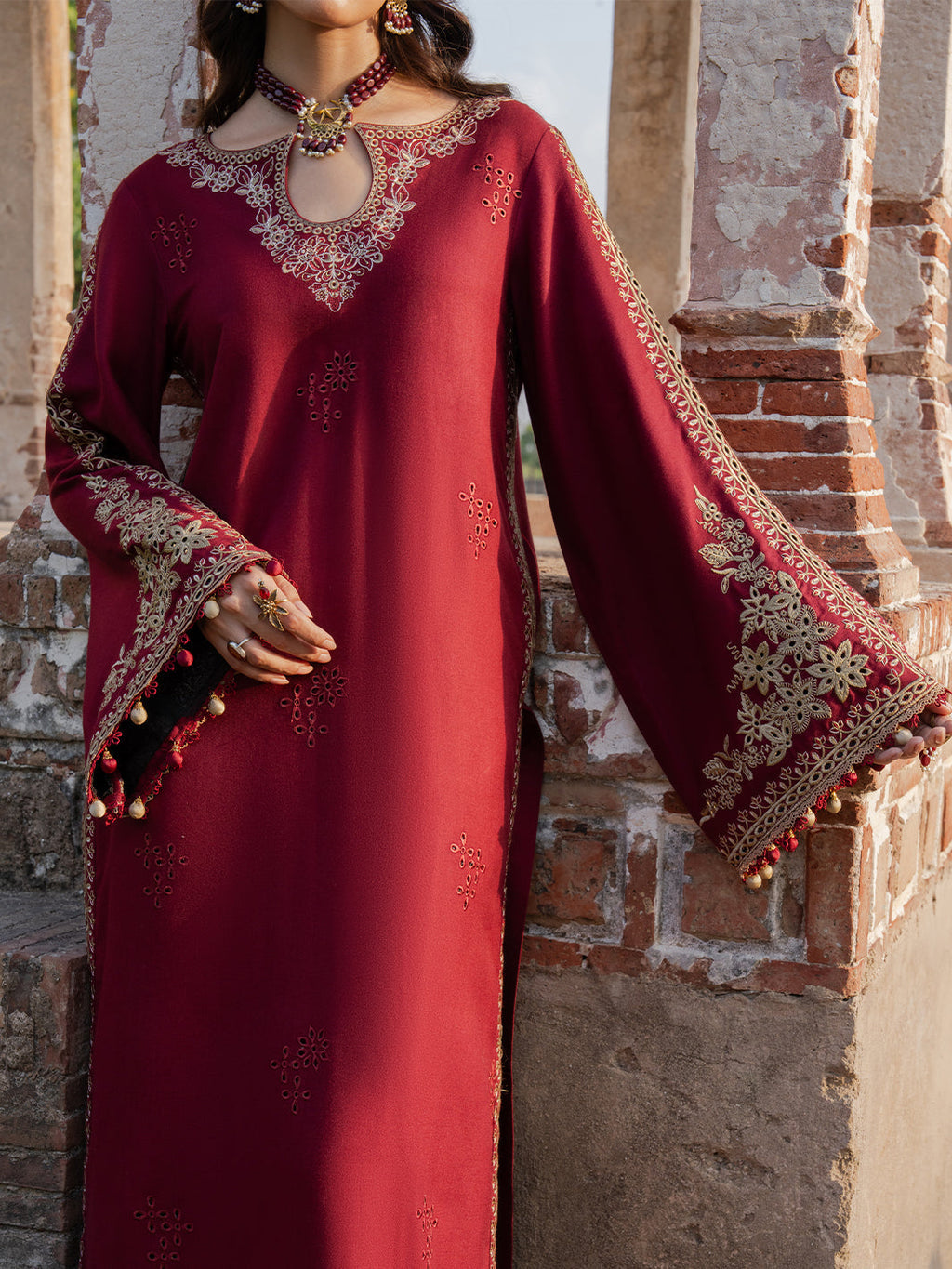 IZEL Dhanak Embroidered 3pc SL-355