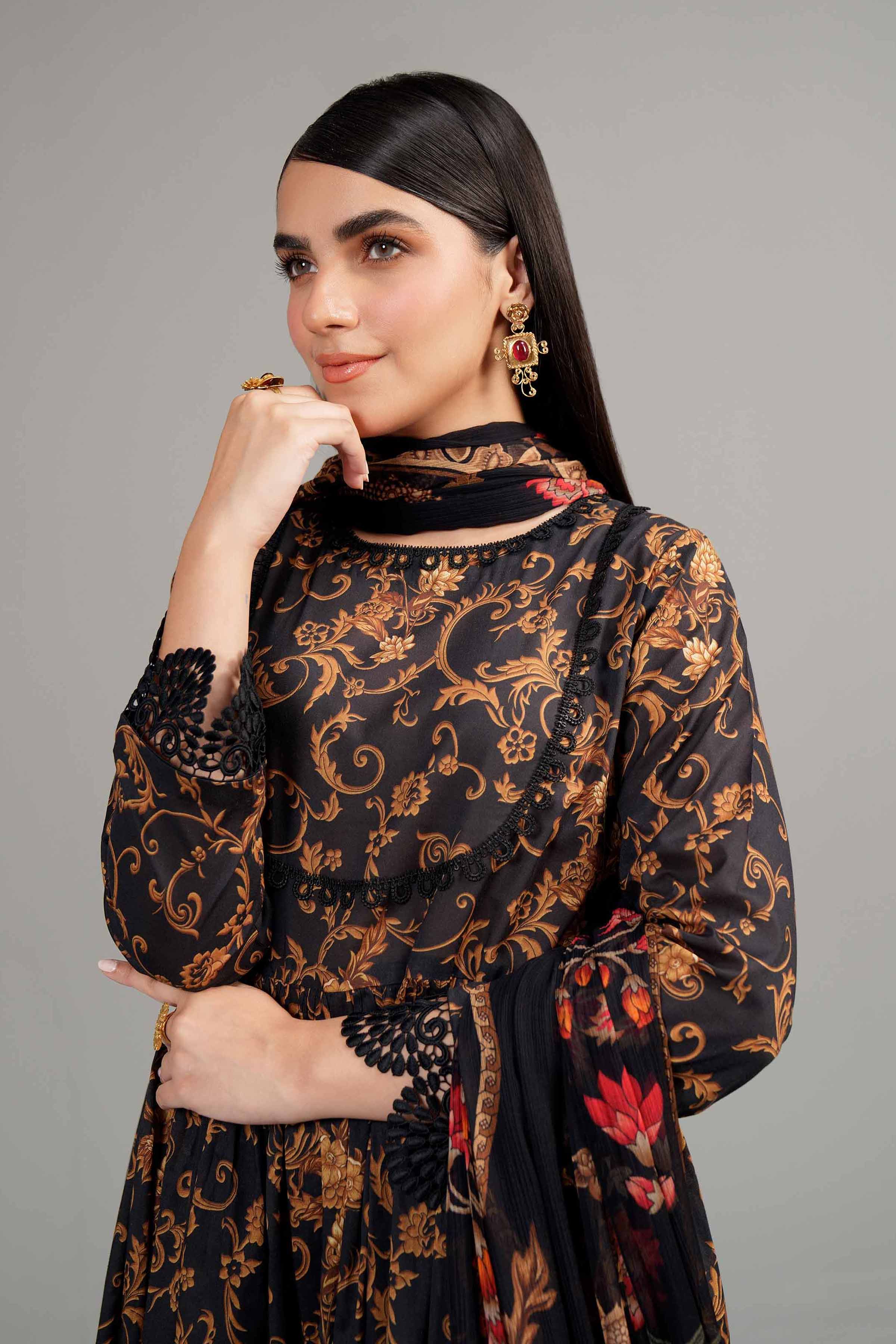 Ego Printed Linen Unstiched 3pc