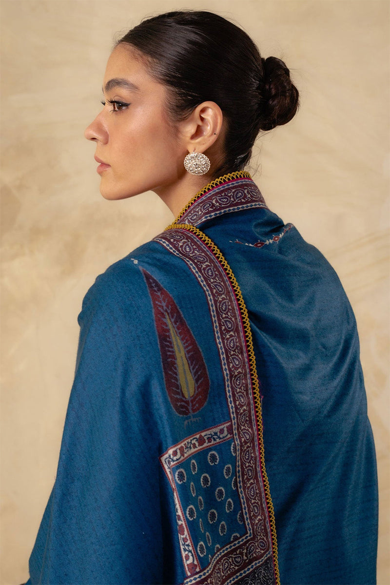 ZARA SHAHJAHAN EMBROIDERED LAWN 3pc (SL-1250)