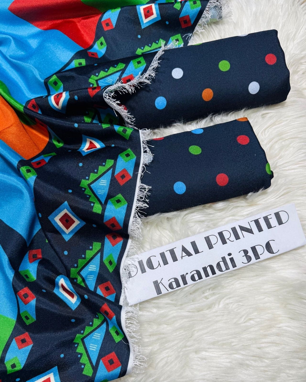 Maria B Digital Printed Karandi 3pc
