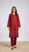Zarysh-Embroidered Luxury Lawn Unstiched 2pc (ZT-829)