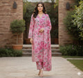 Iznik Linen Printed Unstiched 3pc