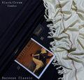 MEN’s PREMIUM WOOLEN WASH&WEAR WITH WOOL SHAWL (BLACK & CREAM COMBO)