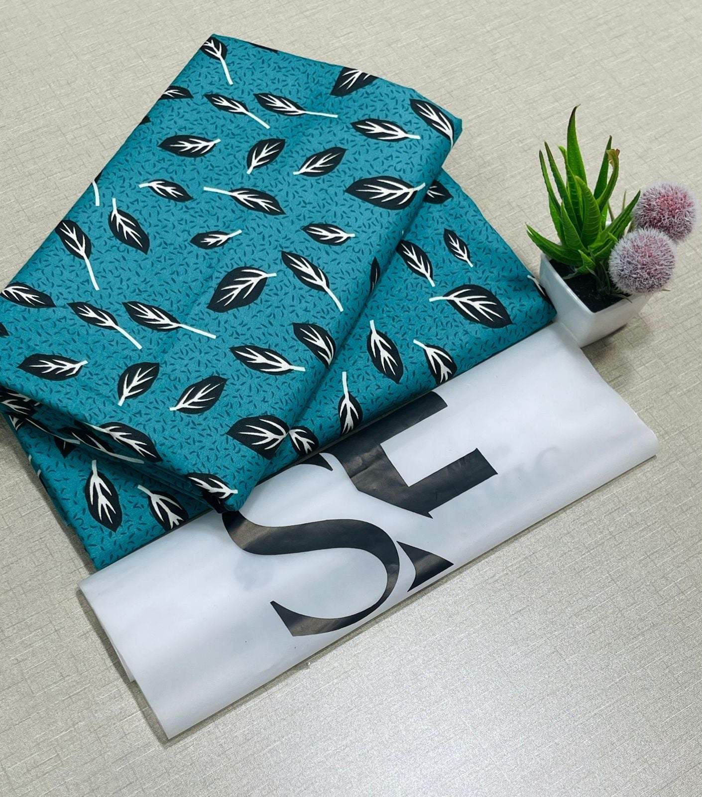 Polo Cotton All OVER Printed 2pc