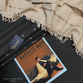 MEN’s PREMIUM WOOLEN WASH&WEAR WITH WOOL SHAWL (DARK BROWN&SKIN COMBO)