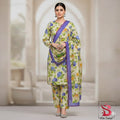 Bin Saeed Unstiched Linen 3pc