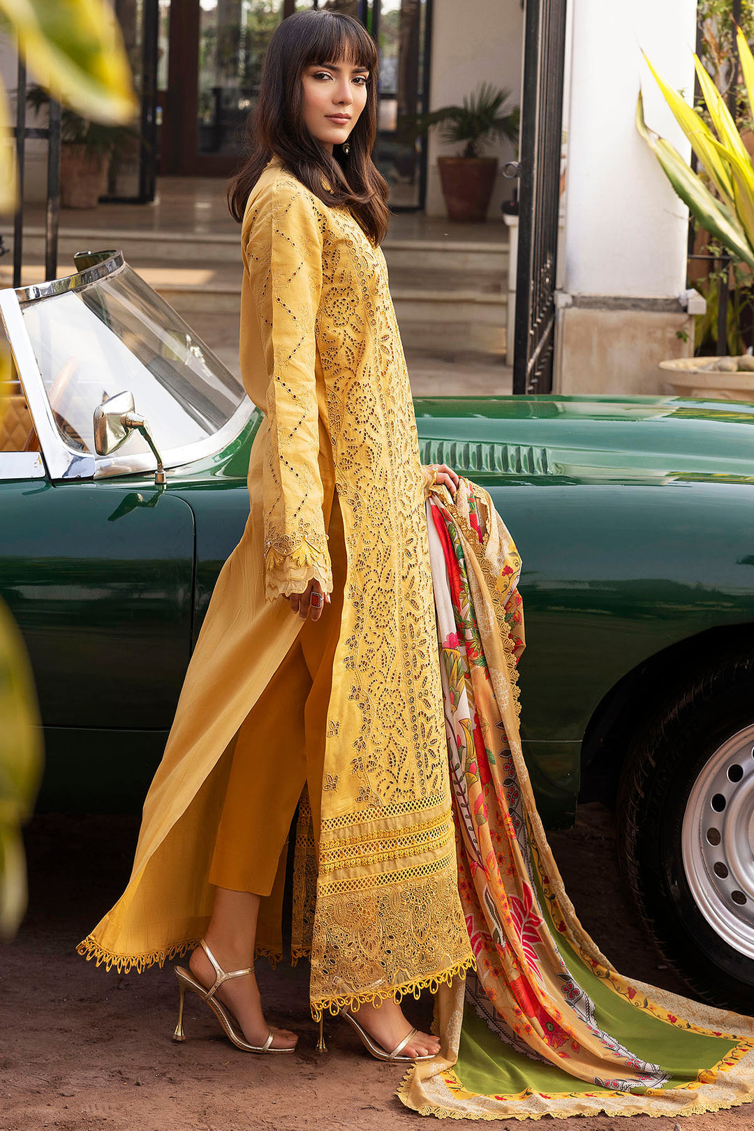 MOTIFz GENEVA EMBROIDERED DHANAK UNSTITCHED 3PC (SL-5323)