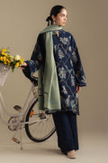 CoCo By Zara-EMBROIDERED DHANAK UNSTICHED 3pc (SL-6305)