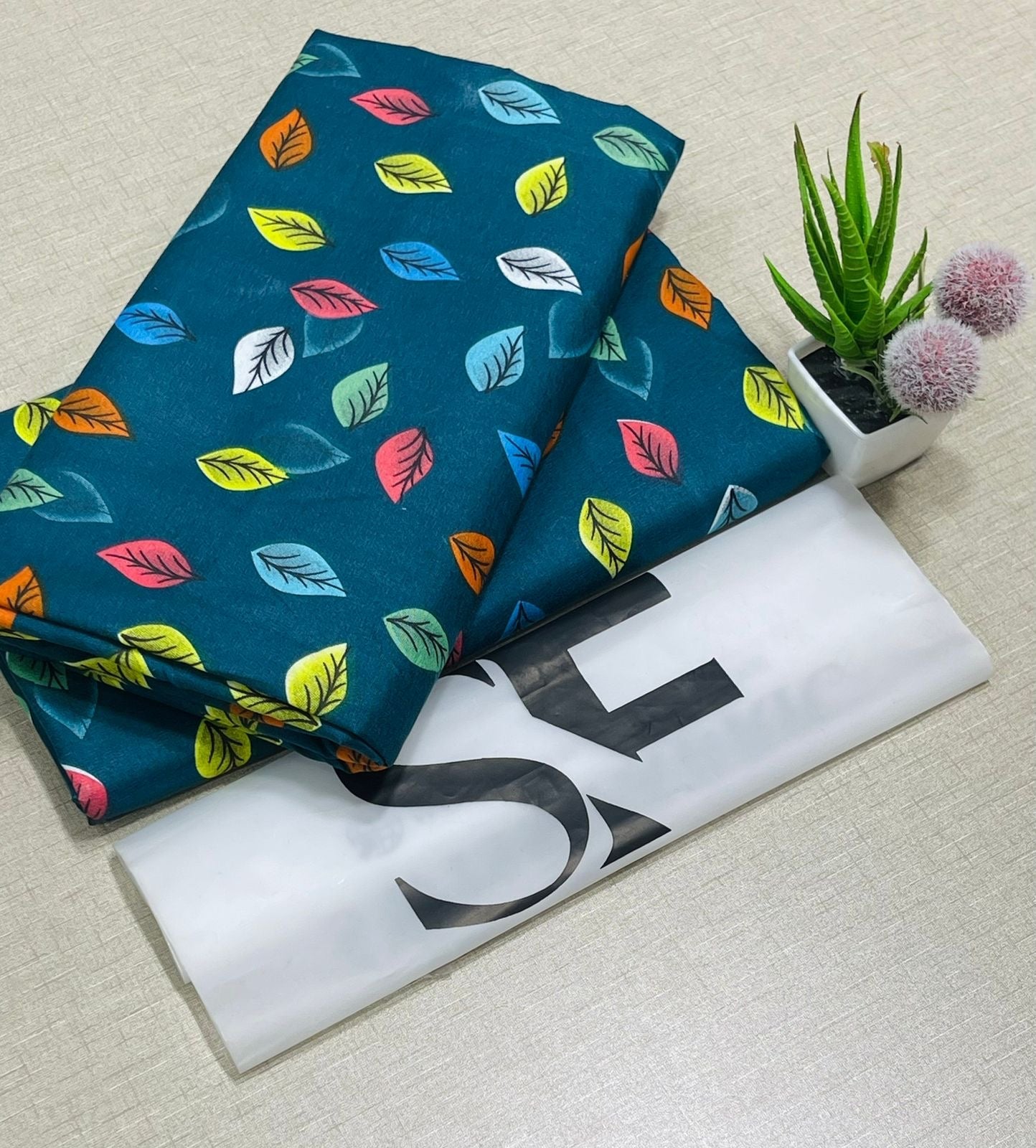Polo Cotton All OVER Printed 2pc