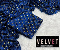 Fancy Velvet 2pc (Royal Blue)