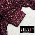 Fancy Velvet 2pc(MEHROON)