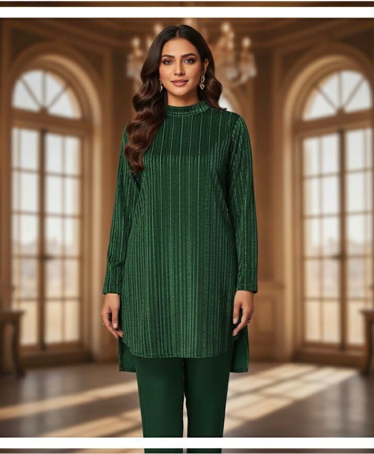 Lurex Velvet 2pc (green)