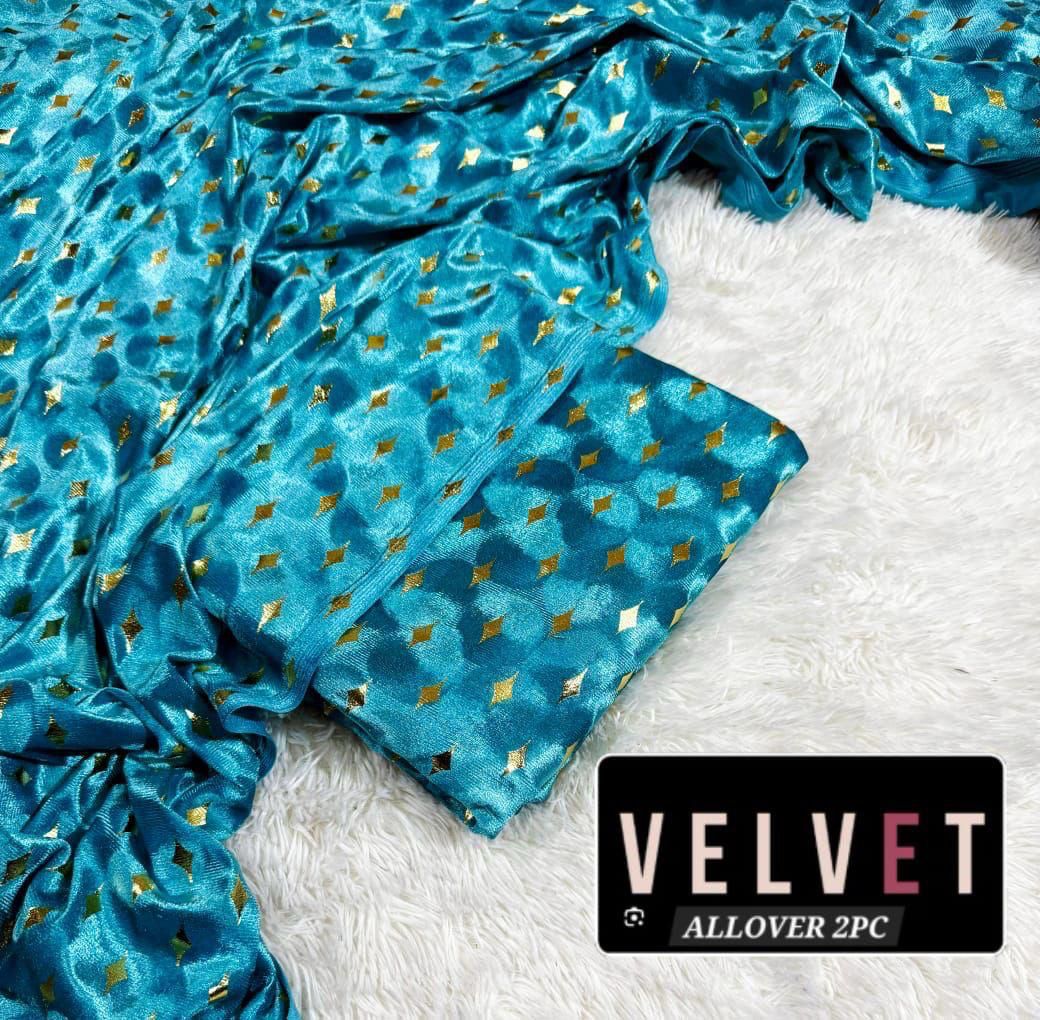 Fancy Velvet 2pc (Ferozi)