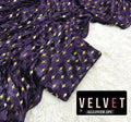 FANCY VELVET 2PC (PURPLE)